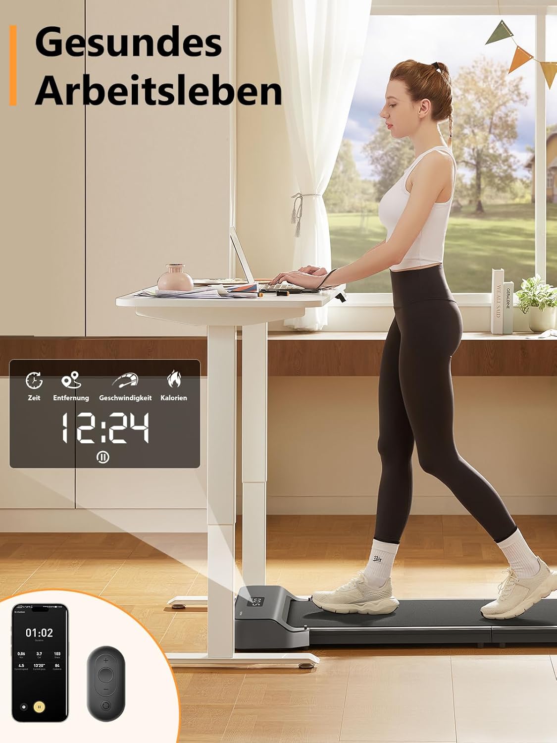 🔥WalkingPad Z1 Klappbares Laufband für Schreibtisch