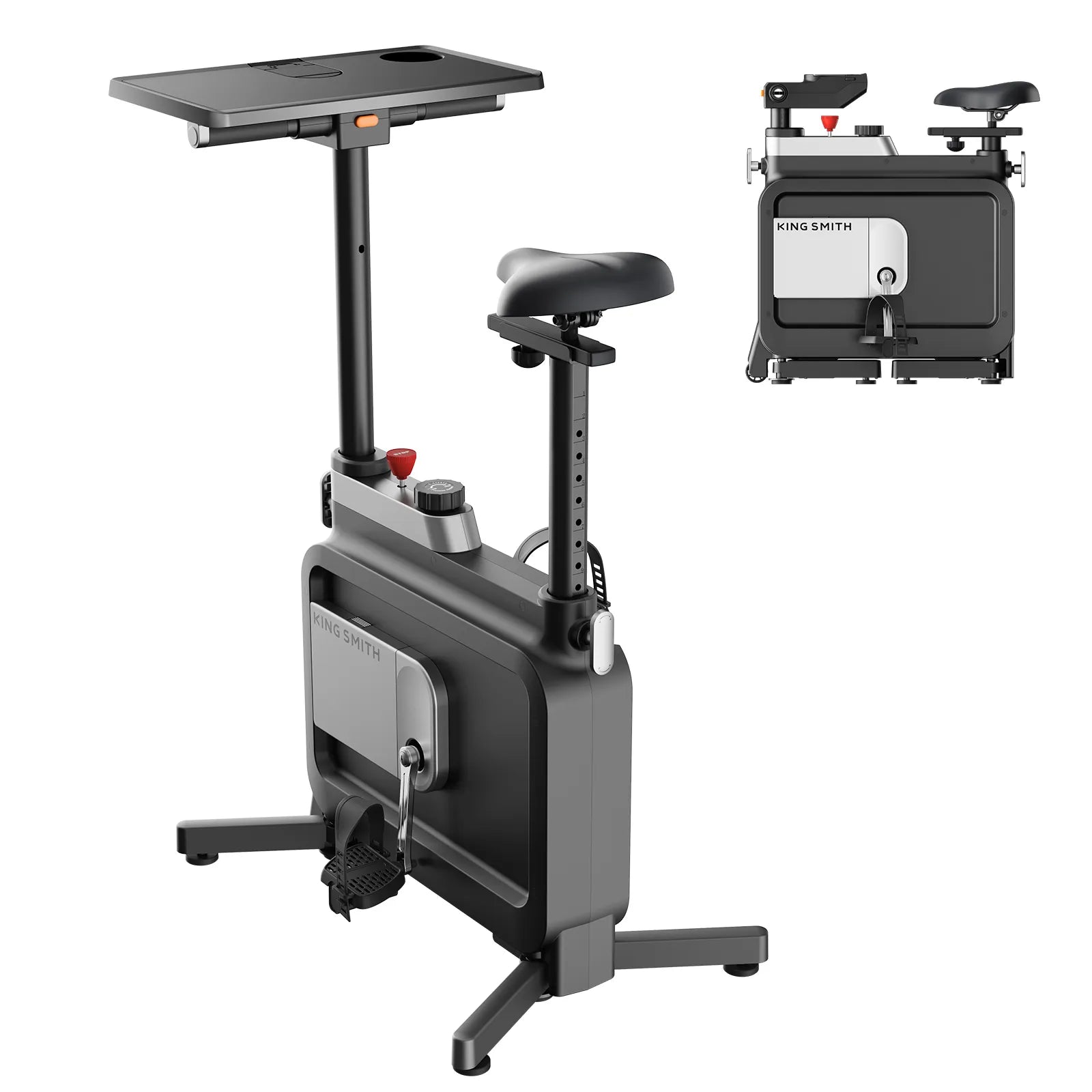 W1B Mini Heimtrainer für unter den Schreibtisch, bis 120 kg belastbar