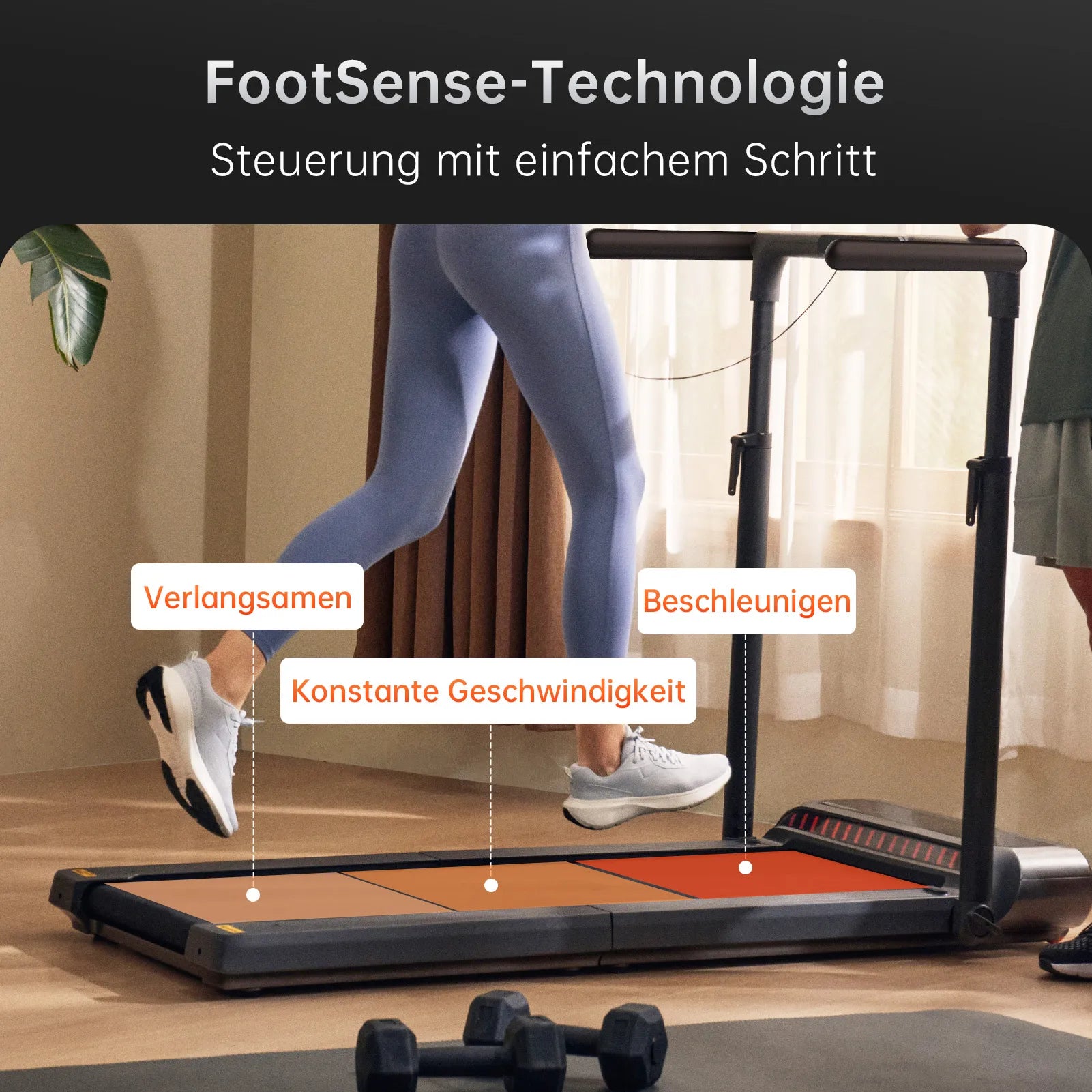 WalkingPad R3 Intelligente Fusssteuerung
