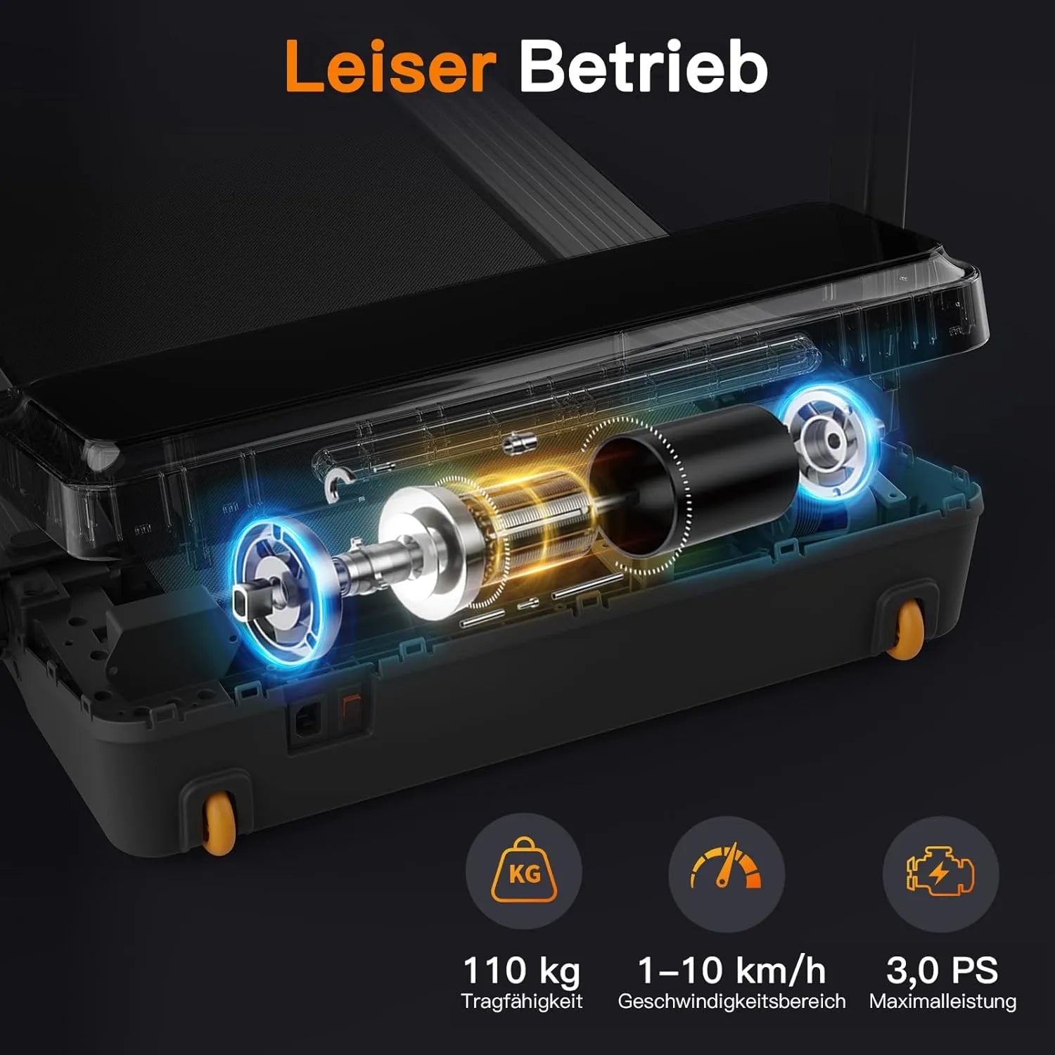 WalkingPad Z3 Hybrid+ Klappbares Laufband für Schreibtisch