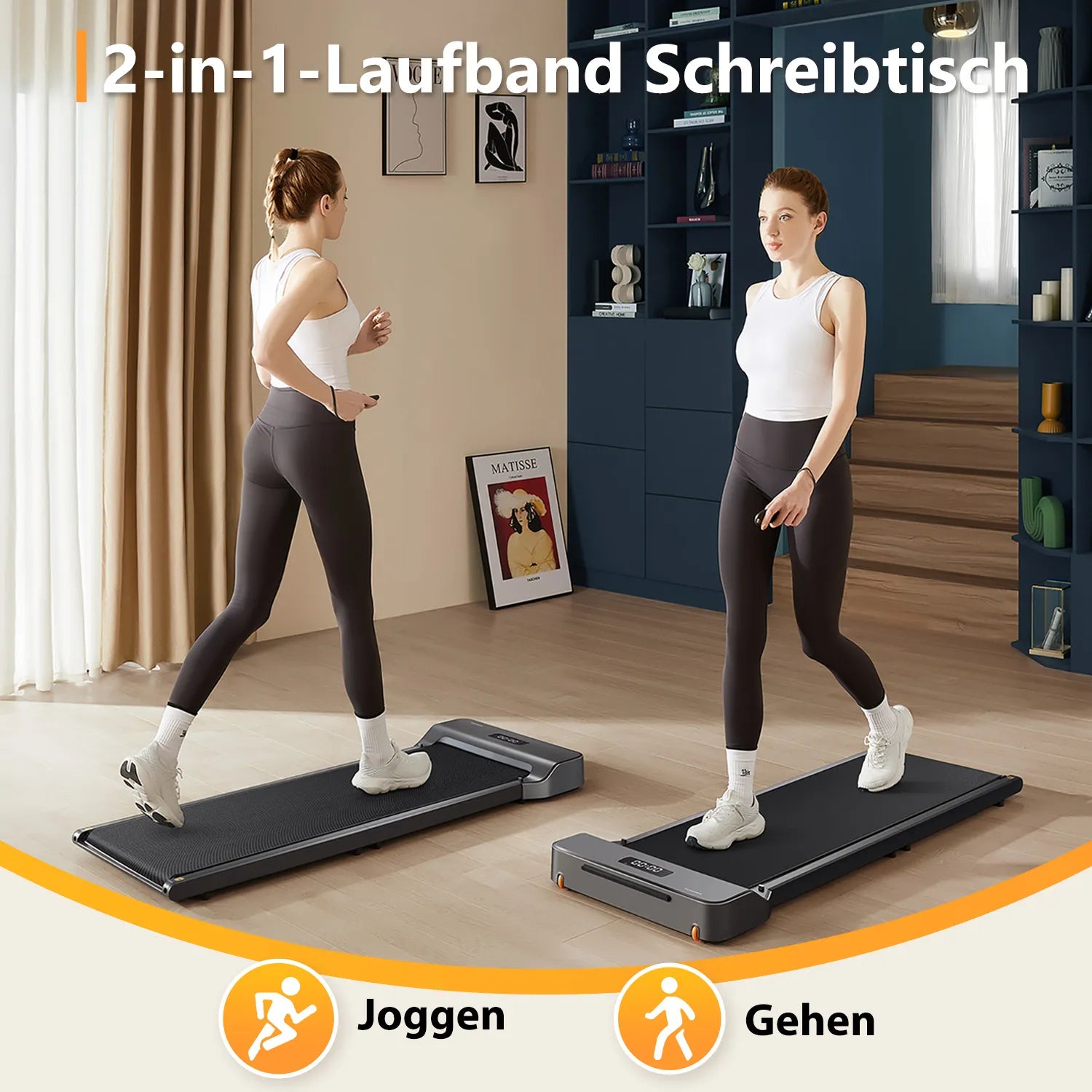 home office laufband 2 IN 1