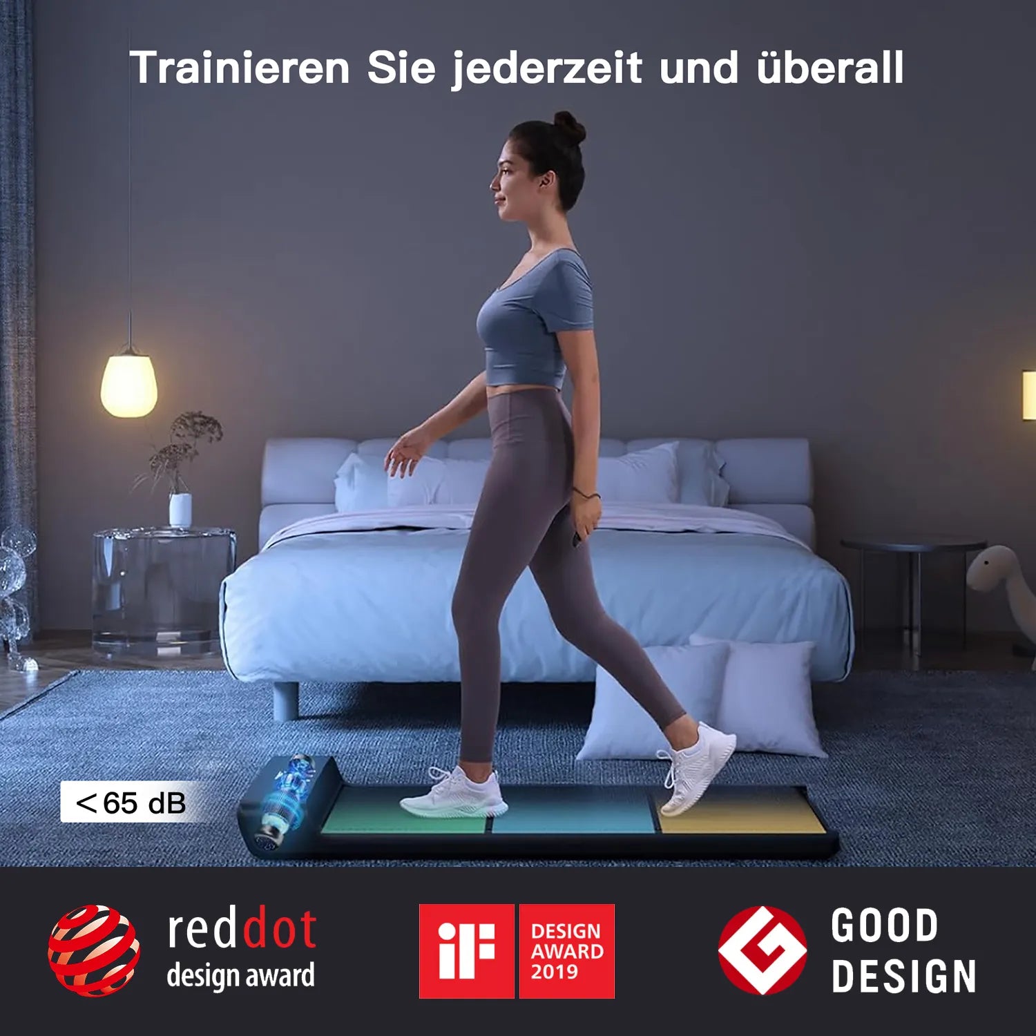 WalkingPad A1 Pro Klappbares Laufband Schreibtisch bis 136 kg