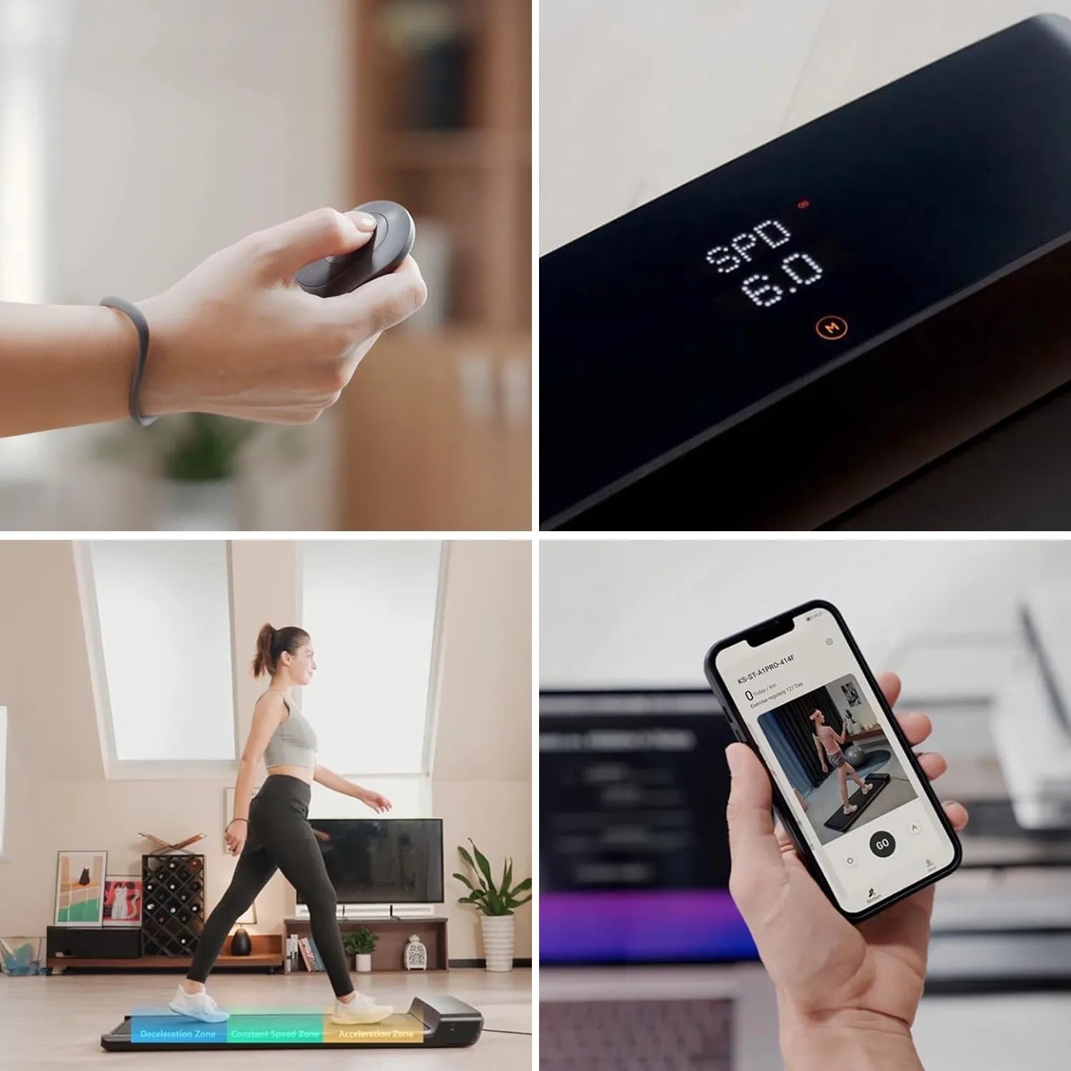 WalkingPad A1 Pro Klappbares Laufband Schreibtisch bis 136 kg