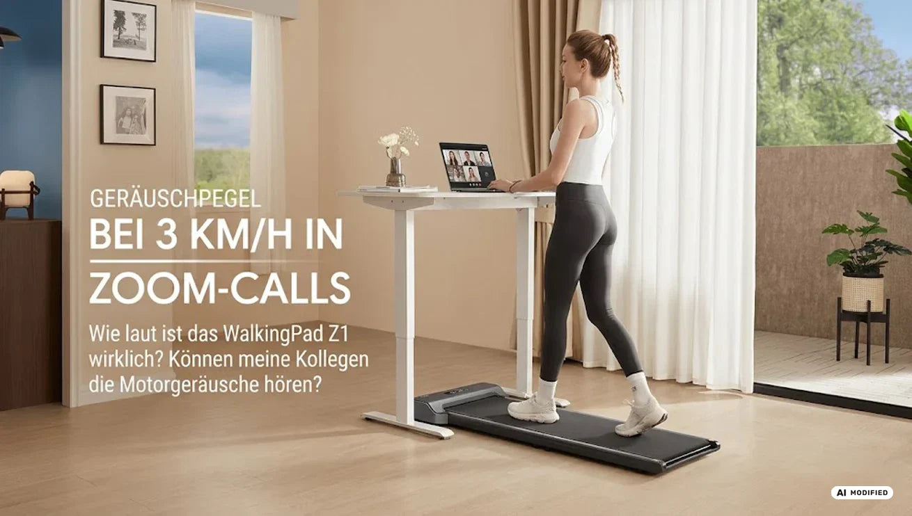 Geräuschpegel im Meeting: Wie laut ist das WalkingPad bei 3 km/h wirklich?