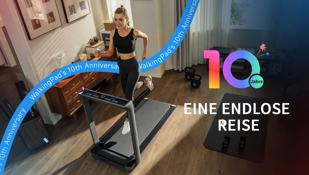 WalkingPad 10 Jahre Jubiläum