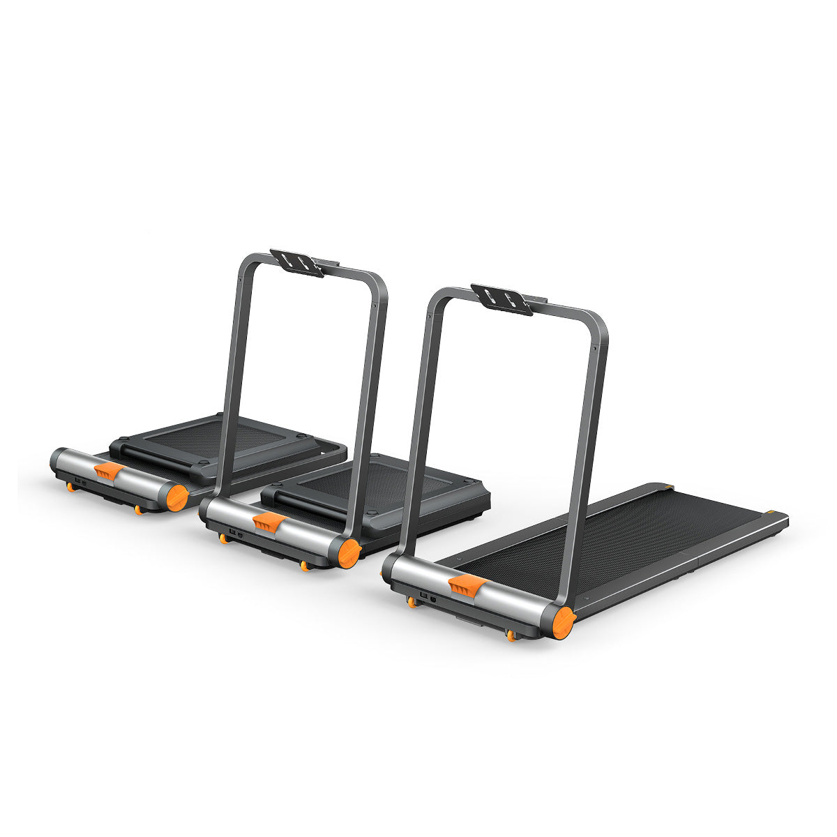WalkingPad MC11: Kompaktes, klappbares Laufband für Zuhause mit 180° Faltung und flexiblen Rollen. Bis zu 12 km/h Geschwindigkeit, LCD-Display für Trainingsdaten und gelenkschonender Laufgurt. Ideal für kleine Wohnungen, Home-Office und flexibles Training.
