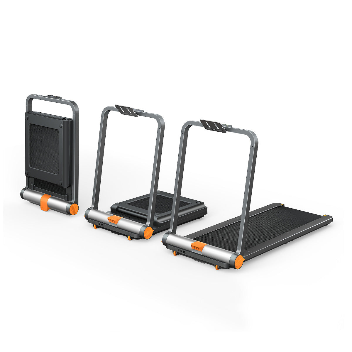 WalkingPad MC11: Kompaktes, klappbares Laufband für Zuhause mit 180° Faltung und flexiblen Rollen. Bis zu 12 km/h Geschwindigkeit, LCD-Display für Trainingsdaten und gelenkschonender Laufgurt. Ideal für kleine Wohnungen, Home-Office und flexibles Training.

