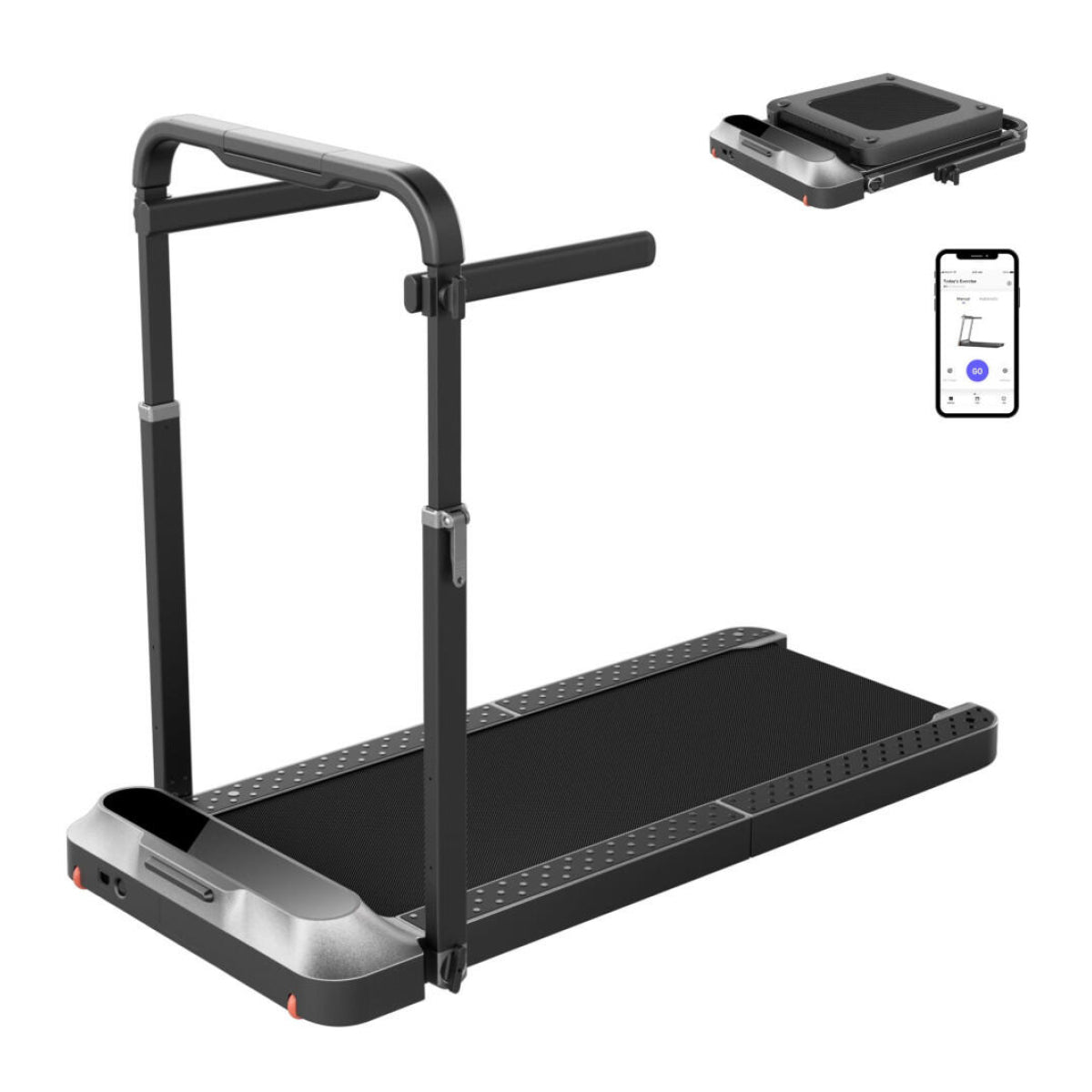 Das WalkingPad R2/R2H ist das platzsparende Laufband für Zuhause und Büro. Mit klappbarem Design, intelligenter Fußsteuerung und leisem Motor bietet es flexibles Training im Geh- und Laufmodus. Der robuste Aluminiumrahmen und die Stoßdämpfung garantieren ein komfortables Workout – ideal für kleine Wohnungen oder das Home Office.
