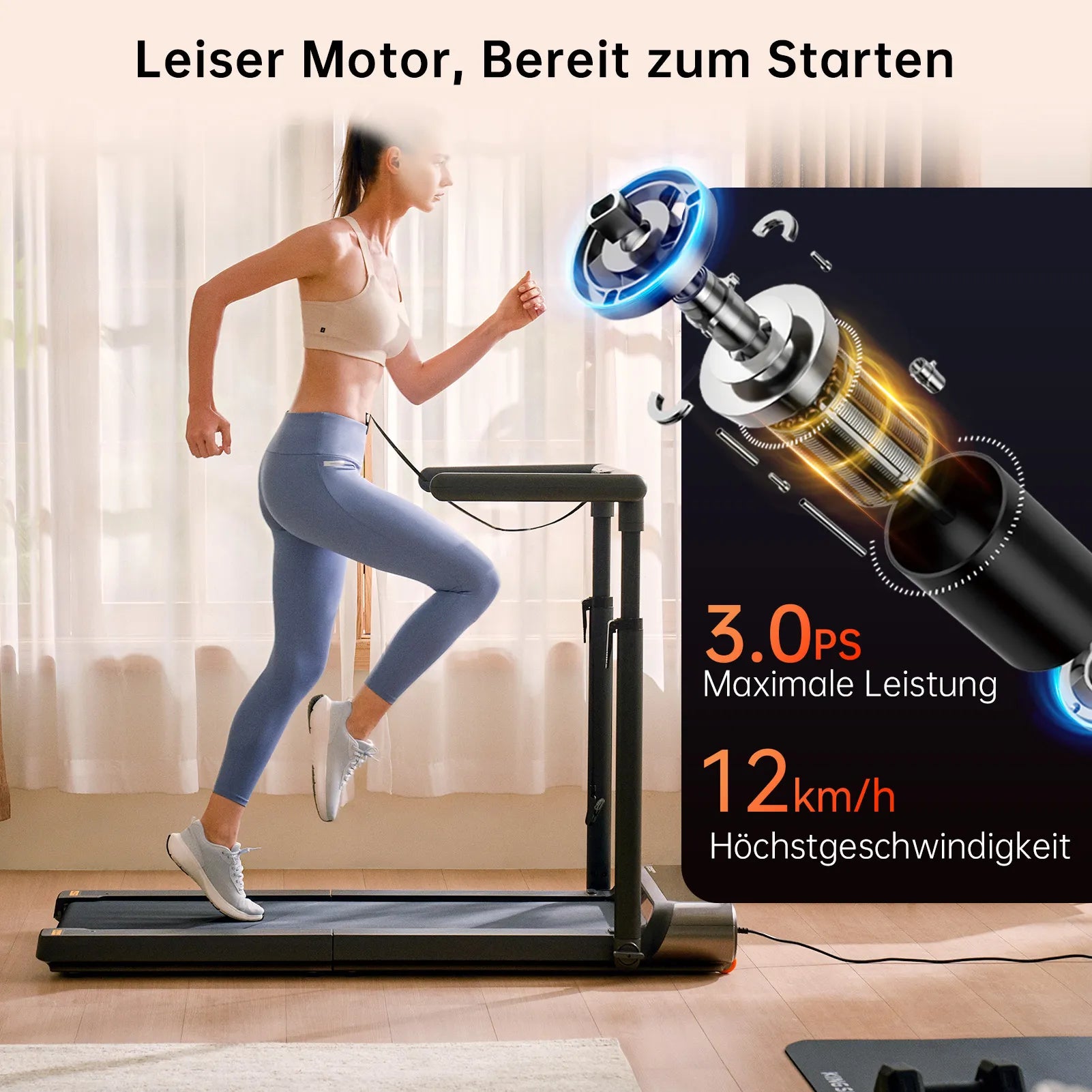 WalkingPad R3 Gerauschreduzierter Motor