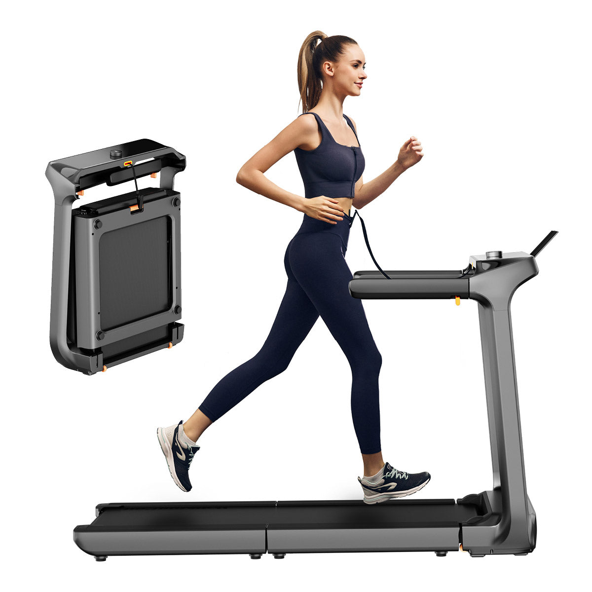 Das WalkingPad X218 bietet ein intensives Training mit einer maximalen Geschwindigkeit von 18 km/h und einer Belastung von bis zu 136 kg. Mit seinem faltbaren Design lässt es sich platzsparend verstauen. Das Display zeigt alle wichtigen Trainingsdaten für Ihren Fortschritt. Ideal für anspruchsvolle Workouts zuhause.
