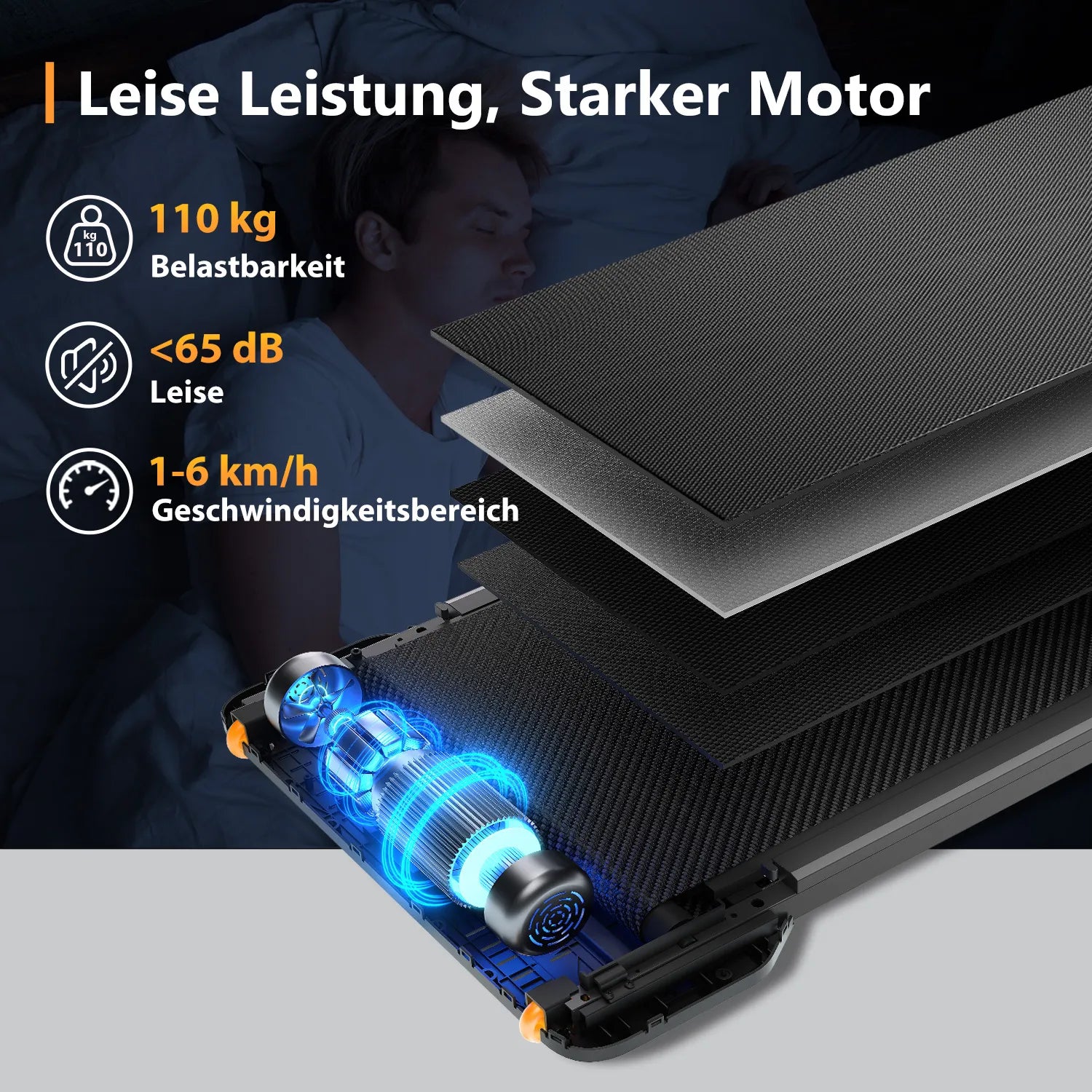 Z1 laufband büro leise